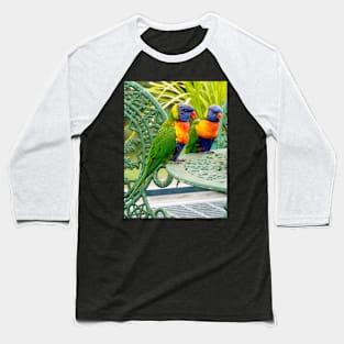 Rainbow Lorikeets Baseball T-Shirt